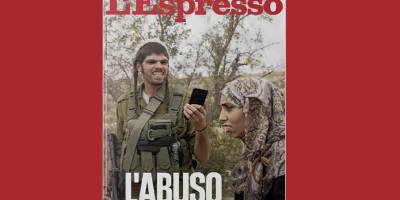 L’Espresso dergisi siyonist mahlukların zulümlerini bu kapakla ifşa etti