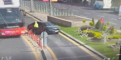 Otobüsü polisin üzerine süren CHP'nin şoförüne hapis cezası