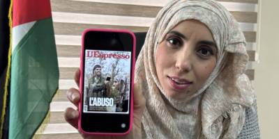 L’Espresso’nun kapağındaki Filistinli avukat: Bu görüntü, sistematik bir politikanın parçası