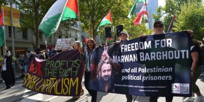 Avustralya'da "Filistinli Esirler Günü" dolayısıyla protesto düzenlendi