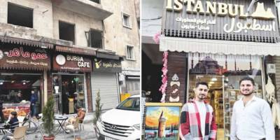 Halep’te Bursa Kafe’nin karşısına ‘İstanbul’ açıldı