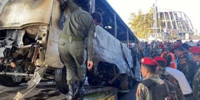 Suriye’nin başkenti Şam’da patlama meydana geldi