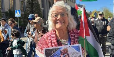 İsveç'te yüzlerce kişi İsrail'in Gazze ve Lübnan saldırılarını protesto etti