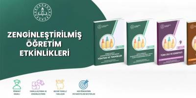MEB'in "Zenginleştirilmiş Öğretim Etkinlikleri Kitapları" yayımlandı
