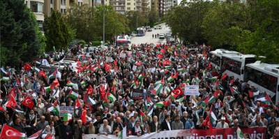 Ankara’da “Küresel İşgale Küresel Direniş” yürüyüşü yapıldı