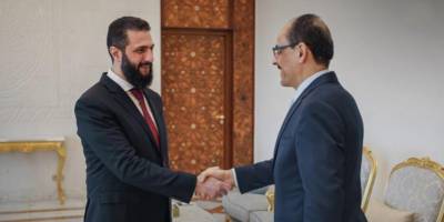 MİT Başkanı Kalın, Suriye Cumhurbaşkanı Şara ile görüştü