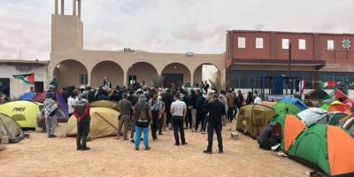 Küresel Sumud Filosu konvoyu Libya’nın doğusuna geçmek için 4 gündür Sirte yakınlarında bekliyor