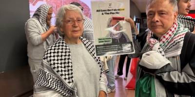 Belçikalı 77 yaşındaki Sumud aktivisti: Bu yaşıma kadar böyle zulmün var olabileceğini hayal etmedim