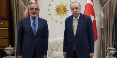 DEM Partili Sırrı Sakık, Beştepe’de Erdoğan’la görüştü