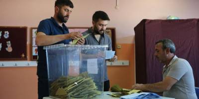 Yerel yönetimler için 6 beldede seçim yapıldı