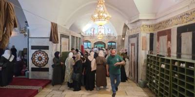 İsrail'in kısıtlamalarına rağmen Filistinliler hicri yılbaşını Harem-i İbrahim Camisi'nde karşıladı