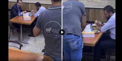 Halkın sofrasında, halkla iç içe bir lider profili