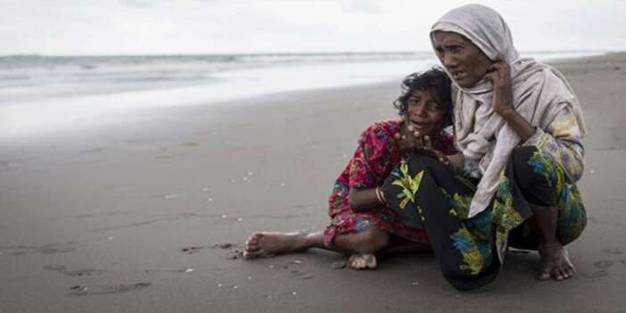 Arakan’daki katliamdan kaçan Müslümanların karşılaştıkları zorluklar katlanıyor