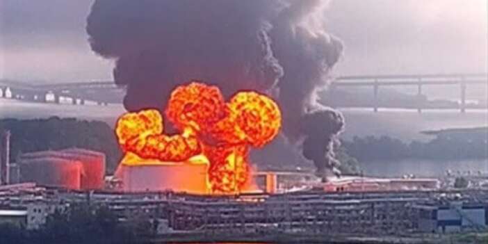 St. Petersburg’daki petrol terminaline İHA saldırısı düzenlendi