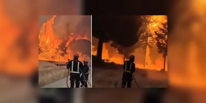 İspanya alevlere teslim oldu: 60 bin kişi tahliye edildi
