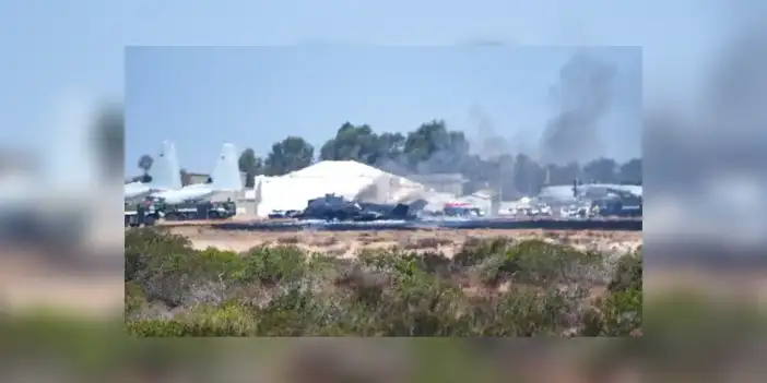 ABD'nin F-35B savaş uçağı San Diego'daki askeri üsse düştü