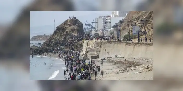 İspanya: Sebte'ye giriş yapan yaklaşık 72 bin düzensiz göçmenden 70 bine yakını Fas'a döndü