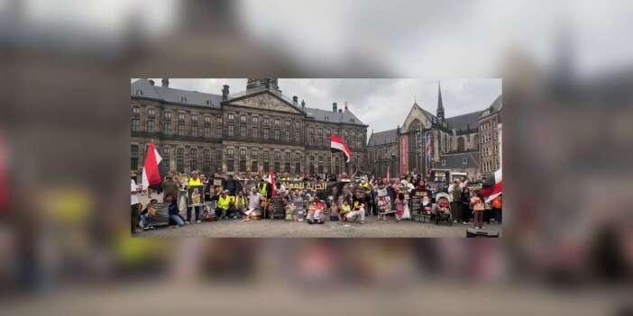 Hollanda’daki Mısırlılar, Lahey ve Amsterdam’da Rabia katliamının 13. yıl dönümünü andı