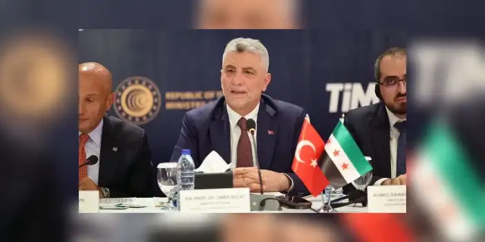Ticaret Bakanı Bolat, Şam'da ikili görüşmelerde bulundu