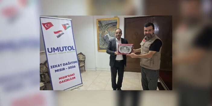 Umut Ol Derneği’nden Mısır’daki Gazzeli mültecilere destek