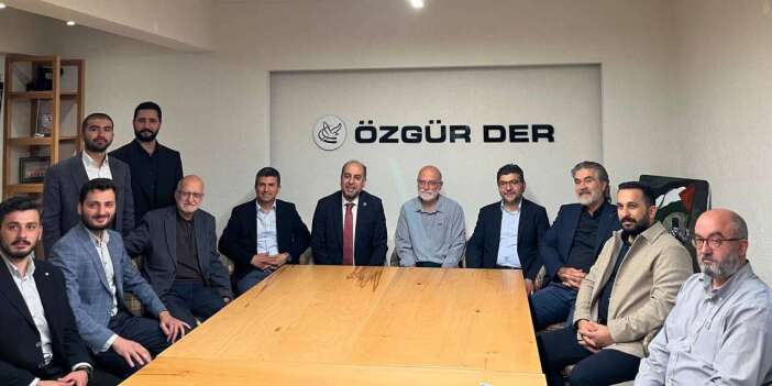 İstanbul 2 Nolu Baro Başkan Adayı Rıza Saka ve heyetinden Özgür-Der’e ziyaret