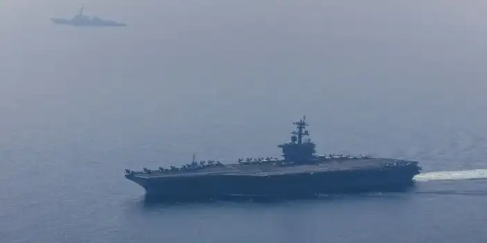 Orta Doğu'da uzun süredir görevde olan USS Abraham Lincoln uçak gemisi, ABD'ye döndü