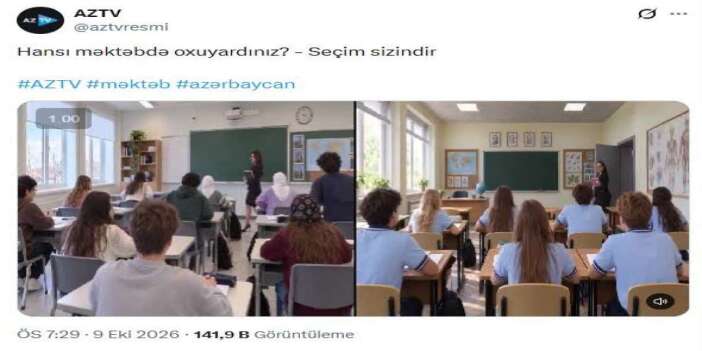 Azerbaycan’da 28 Şubat günleri: Devlet televizyonundan başörtüsü yasağına destek videosu