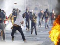 Wall Street Eylemcileri İsrail Bayrağı Yaktı