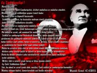 “Atatürk’ün Gençliğe Hitabesi” de Kaldırılmalı