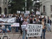 AGD Suriye’deki Zulmü Protesto Etti