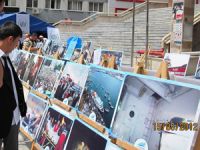 Çorumda Suriye ve Mavi Marmara Konulu Sergi