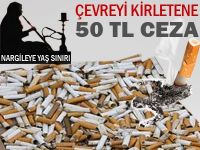 Çevreyi Kirletene 50 TL Ceza Kesilecek