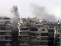Halep Günlerdir Vahşice Bombalanıyor (VİDEO)