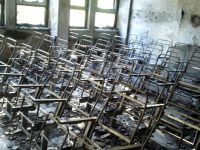 PKK Şemdinlide Okul Yaktı