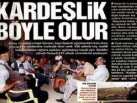 Hatay Güveççi Köyünde Suriye Kardeşliği