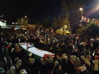İsrail, Fatih Camii Avlusunda Protesto Edildi (FOTO)