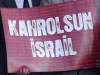 Trabzon’da Katil İsrail Protesto Edildi!