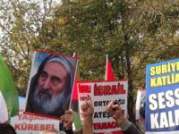 Bursada Siyonist İsrail Telin Edildi