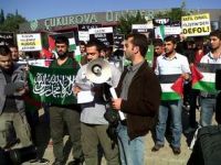 Çukurova Üniv.’nde Gazze ve Suriye Eylemi