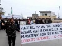 Suriye’de “BM Barış Gücüne Hayır” Cuması