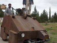 Direnişçilerden El Yapımı Zırhlı Araç: Sham2