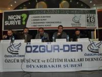 Diyarbakır’da “Niçin Suriye?” Paneli Yapıldı