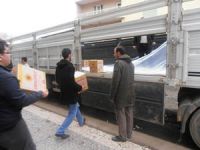 Bingölden Suriye Halkına Yardım Tırı