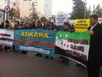 İran B. Elçiliği Önünde Suriye Eylemi Yapıldı
