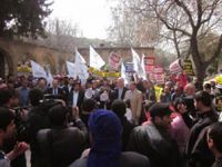 Şanlı Urfada Suriyeye Destek Eylemi Yapıldı