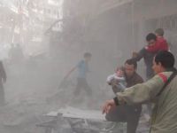 Esed Güçleri Yine Vahşice Bombaladı (VİDEO)