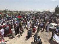 Gazze’de Mısır Protestosu