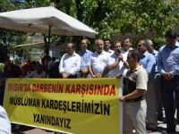 Batmandan Mursiye Destek Eylemi