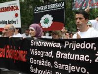 BM Önünde Srebrenitsa Eylemi