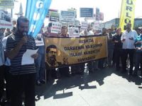 Sivasta Mısır Cuntası Protesto Edildi